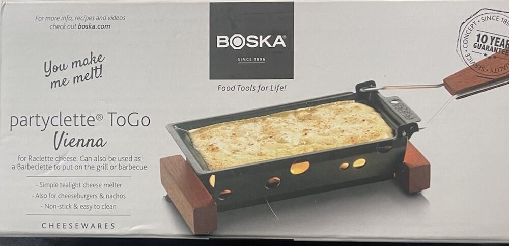 Boska Partyclette To Go Explore Raclette/Cheese Grill Cheese. New Vienna